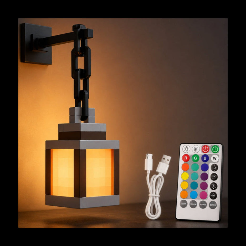 Farol De MINECRAFT Multicolor
